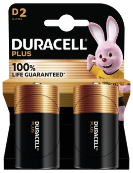 Góliátelem Duracell Plus-D K2 Alkáli mangán 1.5 V 2 db