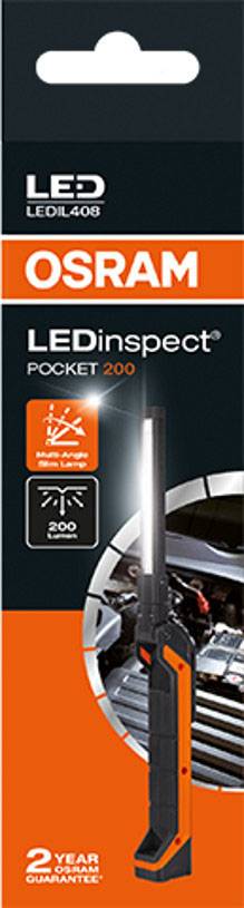 Akkus LED munkalámpa 200 lm, OSRAM LEDIL408 LEDInspect POCKET200 27. kép