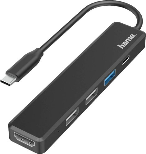 Hama USB-C® notebook dokkoló állomás 00200117 Alkalmas (márka): univerzálny Töltési funkcióval, USB-