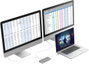 Hama USB-C® notebook dokkoló állomás 00200133 Alkalmas (márka): Apple MacBook Töltési funkcióval, US 2. bélyegkép
