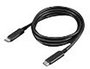 Lenovo USB kábel USB 3.2 Gen1 (USB 3.0 / USB 3.1 Gen1) USB-C® dugó, USB-C® dugó 1.00 m 4X90U90619 bélyegkép