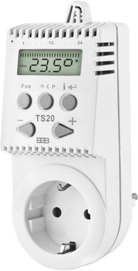 Elektrobock 000150 TS20 Helyiségtermosztát Köztes dugó 1 db