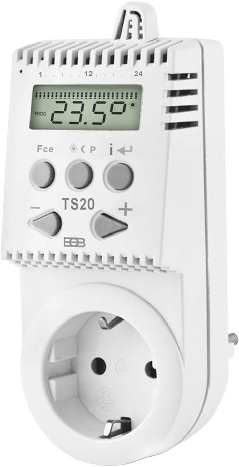 Elektrobock 000150 TS20 Helyiségtermosztát Köztes dugó 1 db