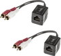 LINDY LINDY Stereo Audio Extender Cat.5/6 100m RCA audio extender RJ45 hálózati kábelen keresztül 10 bélyegkép