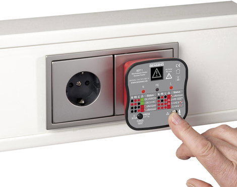 Benning IT 105 + SDT 1 VDE vizsgáló készülék 6. kép