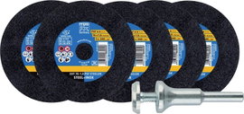 PFERD STARTKIT EHT 76-1,0 PSF STEELOX/10 (5+1) 69198288 Vágótárcsa készlet 76 mm 1 db Nemesacél, Acé