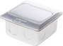 LEDmaxx 105626 1 részes Padlóba építhető dugalj Cat5 aljal IP20 Alumínium 3. bélyegkép