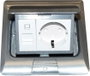 LEDmaxx 105626 1 részes Padlóba építhető dugalj Cat5 aljal IP20 Alumínium 4. bélyegkép