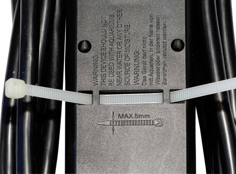 Maxtrack NV 57-1,5 L Elosztó kapcsolóval Fekete Védőérintkezős 1 db 4. kép