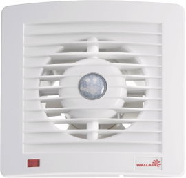 Wallair W-Style 120 Fali- és mennyezeti ventilátor 230 V 165 m³/óra 12.5 cm