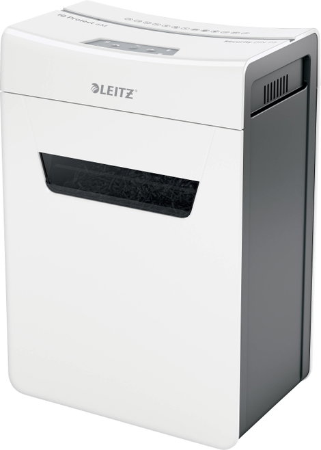 Leitz IQ 6M Protect Premium Iratmegsemmisítő 6 lap mikrovágás P-5 18 l Szintén megsemmisíti Tűzőkapc