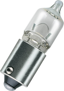 Osram autós gömbizzó H6W/7W foglalattal 12V átlátszó