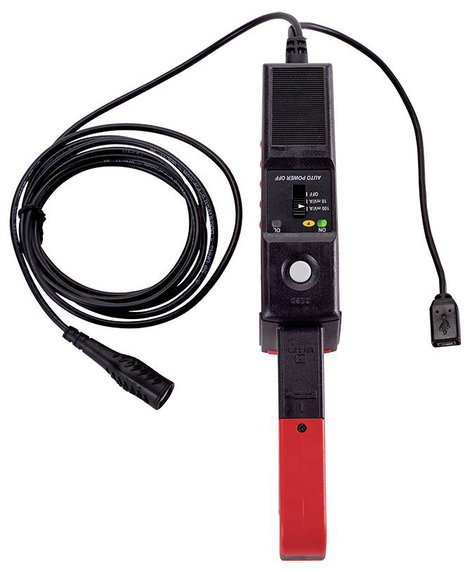 Oszcilloszkóp lakatfogó adapter 100 mA - 100 A AC/DC, Chauvin Arnoux E27 5. kép