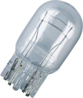 Osram autós gömbizzó W3x16q foglalattal 12V 21W/5W (Ø x L) 20 mm x 48 mm átlátszó