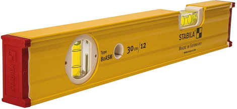 Stabila Type 80 ASM 19676 Vízmérték Mágnessel 30 cm 0.5 mm/m
