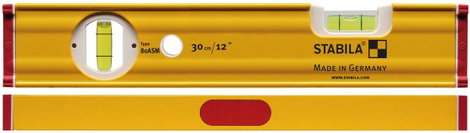 Stabila Type 80 ASM 19676 Vízmérték Mágnessel 30 cm 0.5 mm/m 2. kép