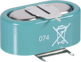 2V150H gombakku NiMH, 2,4 V 150 mAh, Varta 2V150H