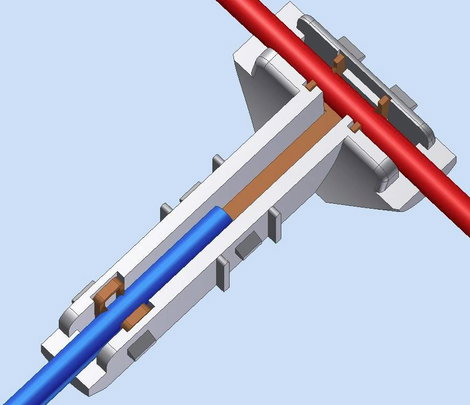 Donau Elektronik HA05 HA05 Leágazó összekötő hajlékony: 0.20-0.50 mm² merev: 0.20-0.50 mm² 1 db 7. kép