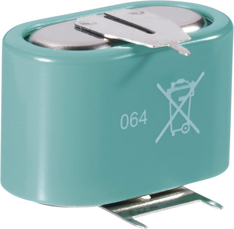 3V150H gombakku NiMH, 3,6 V 150 mAh, Varta 3V150H