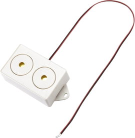 TRU COMPONENTS TC-9202096 Piezo jeladó Zajkibocsátás: 102 dB Feszültség: 12 V Szirénahang 1 db