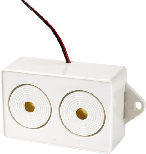 TRU COMPONENTS TC-9202096 Piezo jeladó Zajkibocsátás: 102 dB Feszültség: 12 V Szirénahang 1 db 2. kép