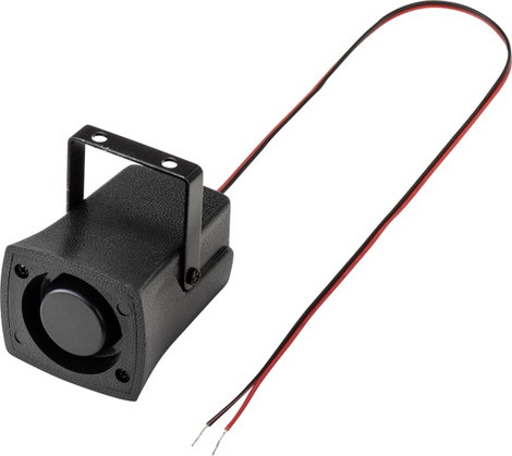 Piezo sziréna 105 dB 24 V, TRU COMPONENTS TC-9202100 EFS4557