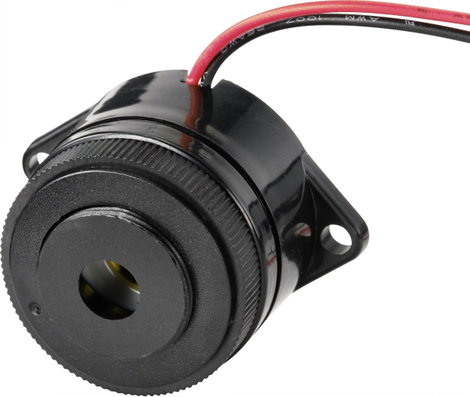TRU COMPONENTS TC-9202120 Piezo jeladó Zajkibocsátás: 75 dB Feszültség: 12 V Tartós hangjel 1 db 2. kép