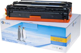 G&G Toner kazetta Dual helyettesíti HP 125A, 128A, CB540A, CE320A Fekete 2200 oldal Kompatibilis Ton