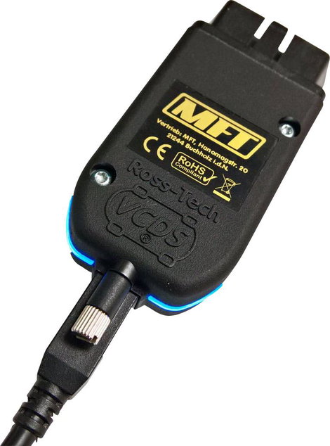 VCDS VCDS® HEX-V2 USB Profi OBD II diagnosztikai eszköz 80314 Alkalmas (autómárka): Audi, Volkswagen 4. kép