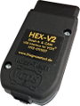 VCDS VCDS® HEX-V2 USB Hobby OBD II diagnosztikai eszköz 80312 Alkalmas (autómárka): Audi, Volkswagen 4. bélyegkép