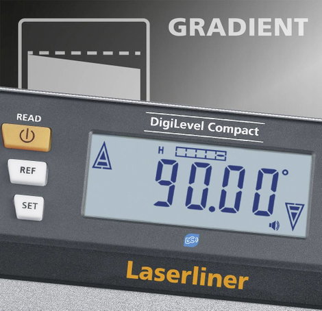 Laserliner DigiLevel Compact 081.280A Digitális vízmérték 0.5 mm 2. kép