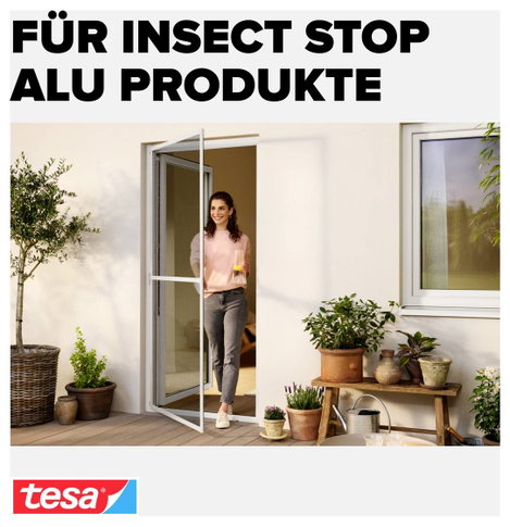 tesa 55140-00-01 Insect Stop Szúnyogháló tartalék tekercs Alkalmas Tesa Tesa Fliegengitter 1 db 7. kép