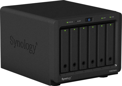 Synology DiskStation DS620slim NAS szerver ház 6 rekesz DS620slim 3. kép