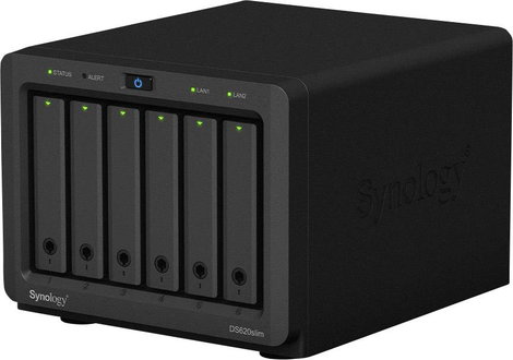 Synology DiskStation DS620slim NAS szerver ház 6 rekesz DS620slim 4. kép