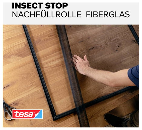tesa 55134-01-01 Insect Stop Szúnyogháló tartalék tekercs Alkalmas Tesa Tesa Fliegengitter 1 db 3. kép