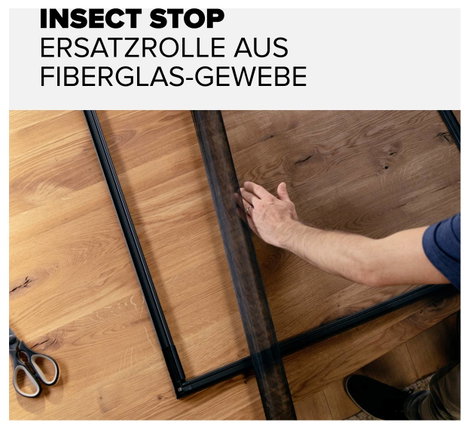 tesa 55134-00-01 Insect Stop Szúnyogháló tartalék tekercs Alkalmas Tesa Tesa Fliegengitter 1 db 3. kép