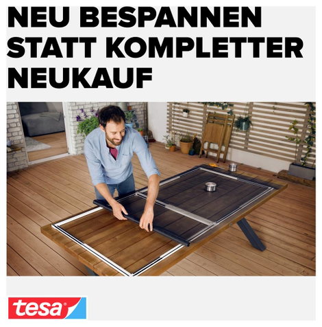 tesa 55134-00-01 Insect Stop Szúnyogháló tartalék tekercs Alkalmas Tesa Tesa Fliegengitter 1 db 5. kép