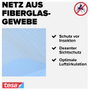 tesa 55134-00-01 Insect Stop Szúnyogháló tartalék tekercs Alkalmas Tesa Tesa Fliegengitter 1 db 6. bélyegkép