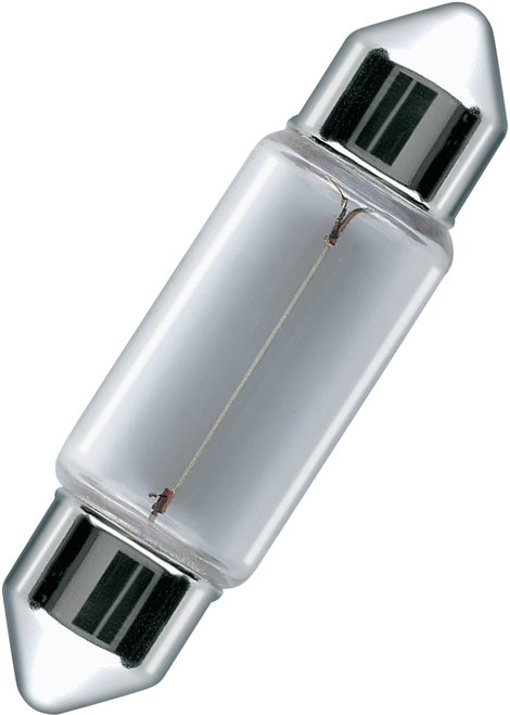 Osram autós szoffitta izzó C3W SV7/12V foglalattal 3W fehér