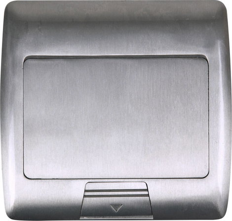 Heitronic 40462 2 részes Padlóba építhető dugalj IP20 Ezüst 3. kép