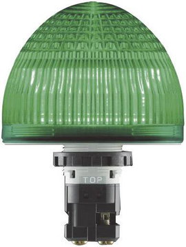 Idec Jelzőlámpa LED HW1P-5Q4Y HW1P-5Q4Y Sárga Tartós fény 24 V/DC, 24 V/AC