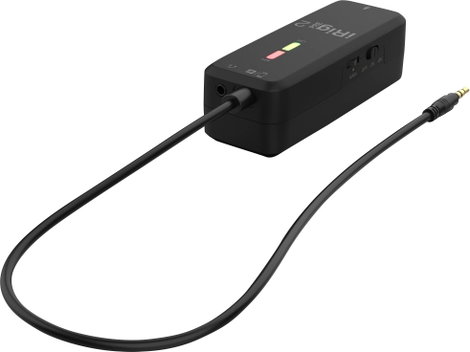 IK Multimedia iRig Pre 2 Rátűzhető Mobiltelefon mikrofon Átviteli mód:Vezetékes 10. kép