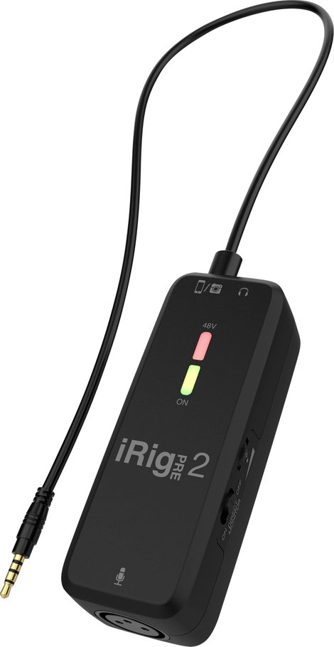 IK Multimedia iRig Pre 2 Rátűzhető Mobiltelefon mikrofon Átviteli mód:Vezetékes 12. kép