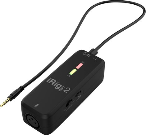 IK Multimedia iRig Pre 2 Rátűzhető Mobiltelefon mikrofon Átviteli mód:Vezetékes 13. kép