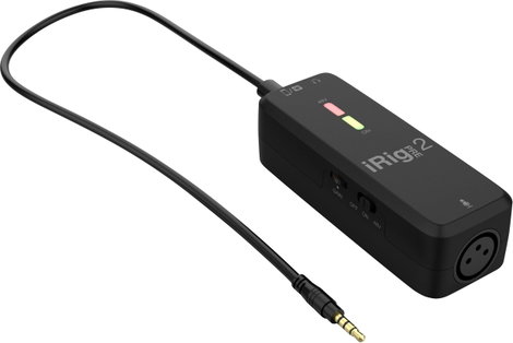 IK Multimedia iRig Pre 2 Rátűzhető Mobiltelefon mikrofon Átviteli mód:Vezetékes 20. kép