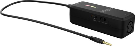 IK Multimedia iRig Pre 2 Rátűzhető Mobiltelefon mikrofon Átviteli mód:Vezetékes 22. kép
