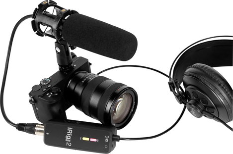 IK Multimedia iRig Pre 2 Rátűzhető Mobiltelefon mikrofon Átviteli mód:Vezetékes 29. kép