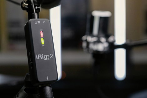 IK Multimedia iRig Pre 2 Rátűzhető Mobiltelefon mikrofon Átviteli mód:Vezetékes 2. kép