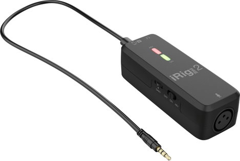 IK Multimedia iRig Pre 2 Rátűzhető Mobiltelefon mikrofon Átviteli mód:Vezetékes 37. kép