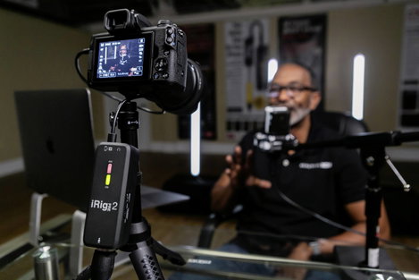 IK Multimedia iRig Pre 2 Rátűzhető Mobiltelefon mikrofon Átviteli mód:Vezetékes 7. kép